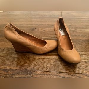 Lanvin Ballerina Wedge Heels Size 37.5